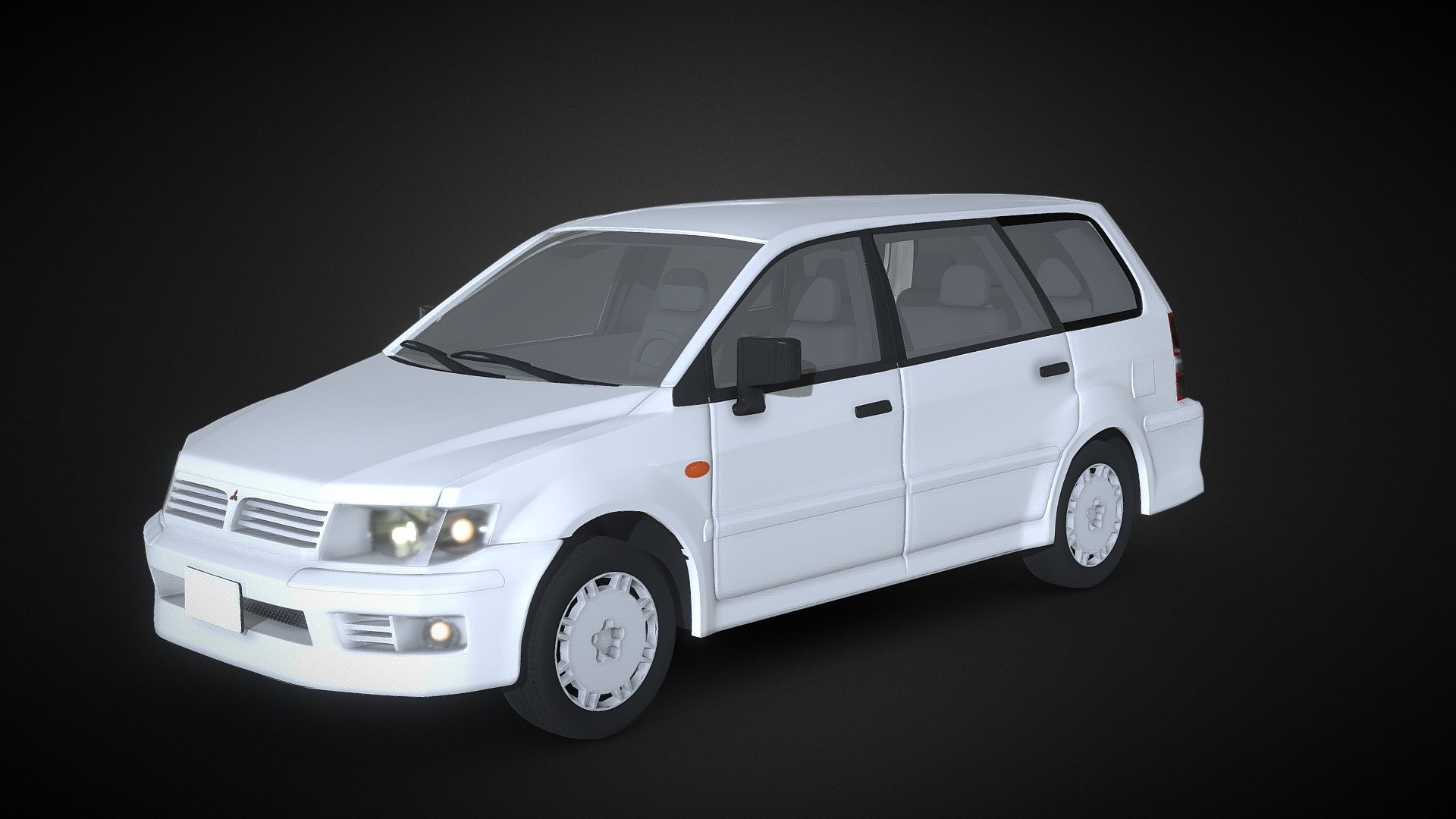 Mitsubishi espaço vagão 2004 3d modelo yousufmohd ad987c4 3D print model - Mito3D