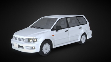mitsubishi space wagon 2004 - 3d model yousufmohd ad987c4 3d print model - Mito3D