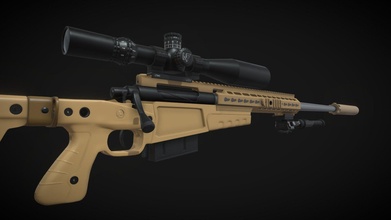 mk 13 mod7 sniper rifle - 3d model davidspyker87 dbbdbe1 3d print model - Mito3D