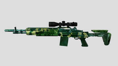 mk 14 enhanced battle rifle dmr forest camo - download free 3d model beagamer 2e5e4e3 3d print model - Mito3D