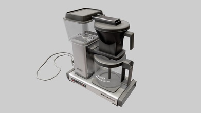moccamaster coffee machine rigged poly - download free 3d model rookstun ace7c1d 3d print model - Mito3D