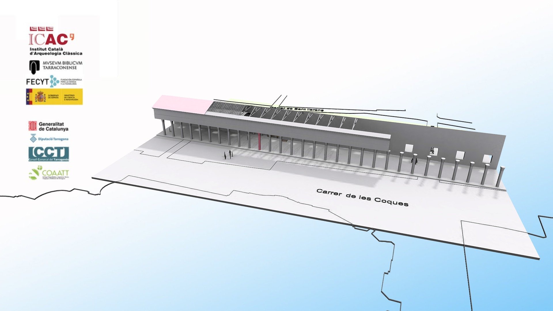 modèle reconstrucci rom - 3d de l'icac imatias 18fc247 parcial gran pla culte impérial aixecada durant el segle dc l dans le beau paysage del temple d août situat sota cathédrale médiévale reconstrueix partie latéral occidental els seus vestigis es poden veure actualment din dels immobles museu b blic consell comarcal estragon s seu col legi oficial arquitectes catalunya tarragone n plaza culto impériale levantada durante siglo entorno templo augusto localizado bajo modelo reconstruye parte y sus vestigios se pueden ver actualmente dentro los inmuebles sede article réf http hdlhandlenet 2072 282128 3D print model - Mito3D