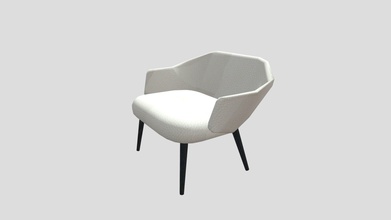 modern chair - download free 3d model cianon bde4cde 3d print model - Mito3D
