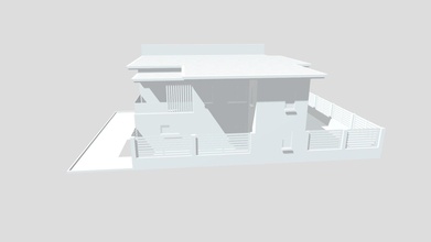 modern house 05 obj - download free 3d model creative3d 8ad12e0 3d print model - Mito3D