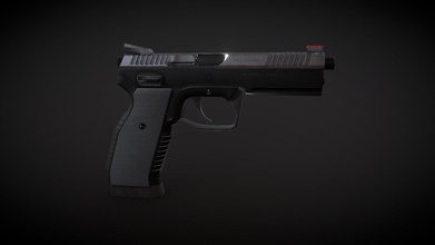moderne pistolet acheter royalties libre 3d modèle fzimbaldi 4c2c456 3d print model - Mito3D