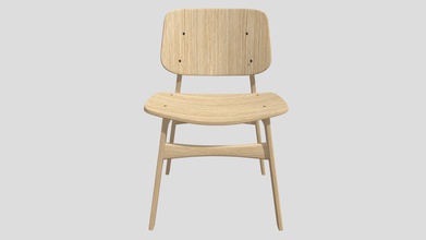 modern wood chair archviz - download free 3d model chezmiddleton 1891b14 cool realistic perfect asset any scene 3d print model - Mito3D