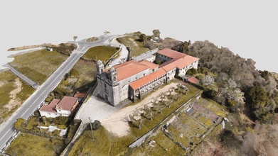 mosteiro rez en Pontevedra galicia 3d modelo carlos árias ariasarcos e7fe403 3d print model - Mito3D