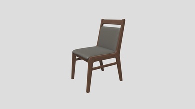 mond wooden chair - buy royalty free 3d model interior interiormodel d6dee42 3d print model - Mito3D