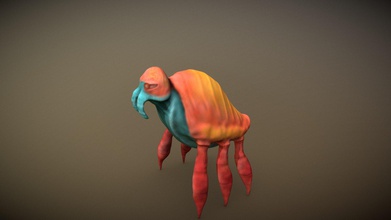 monster - 3d model bernales99 7b0aae4 sculpt made exam image campus my first so hope you like 3d print model - Mito3D