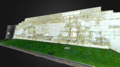 monument morts bayonne 3d modèle wwwrvphotosfr vision aérienne c6a304c 3d print model - Mito3D