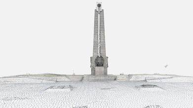 monument mining effort pointcloud - download free 3d model zachowajto dariusz m 8294f48 design tadeusz odziana location ul kazimierza pu askiego osiedle paderewskiego-muchowiec katowice disclosure 1986 r more detailed click here erected during communist era counterbalance movements organized miners after pacification wujek coal mine 1981 currently square front used skatepark properly equipped purpose renovation 2011 such sort background adapted modern can only seen gps 50244978 19041099 localisation 3d print model - Mito3D