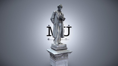 monumento di giacomo zanella - 3d model emueducational a974118 3d print model - Mito3D