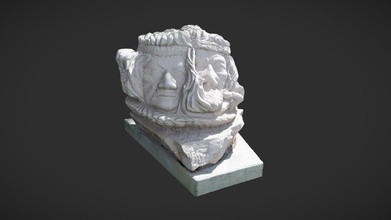 monumento pueblos originarios - 3d model museo digital patag nico mdp3d d227dd2 3d print model - Mito3D
