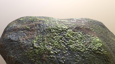 mossy stone - download free 3d model acetonecat a65be77 simple texturing modeling project something organic nothing too fancy there areas which can improve but still happy result thanks playcreativeio their guidance tutorials make possible 3d print model - Mito3D
