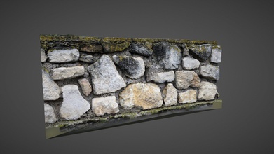 mossy stone wall lower austria - download free 3d model willibaldgamer 1c0220b another little scan captured april 2018 near cemetery processed reality capture cleaned up meshmixer hope you enjoy 3d print model - Mito3D