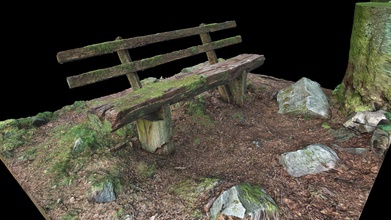 mossy wooden bench - download free 3d model tyrkir4 fcfec41 old wodden bank top steinger ttelkopf 757m mountain 3d print model - Mito3D