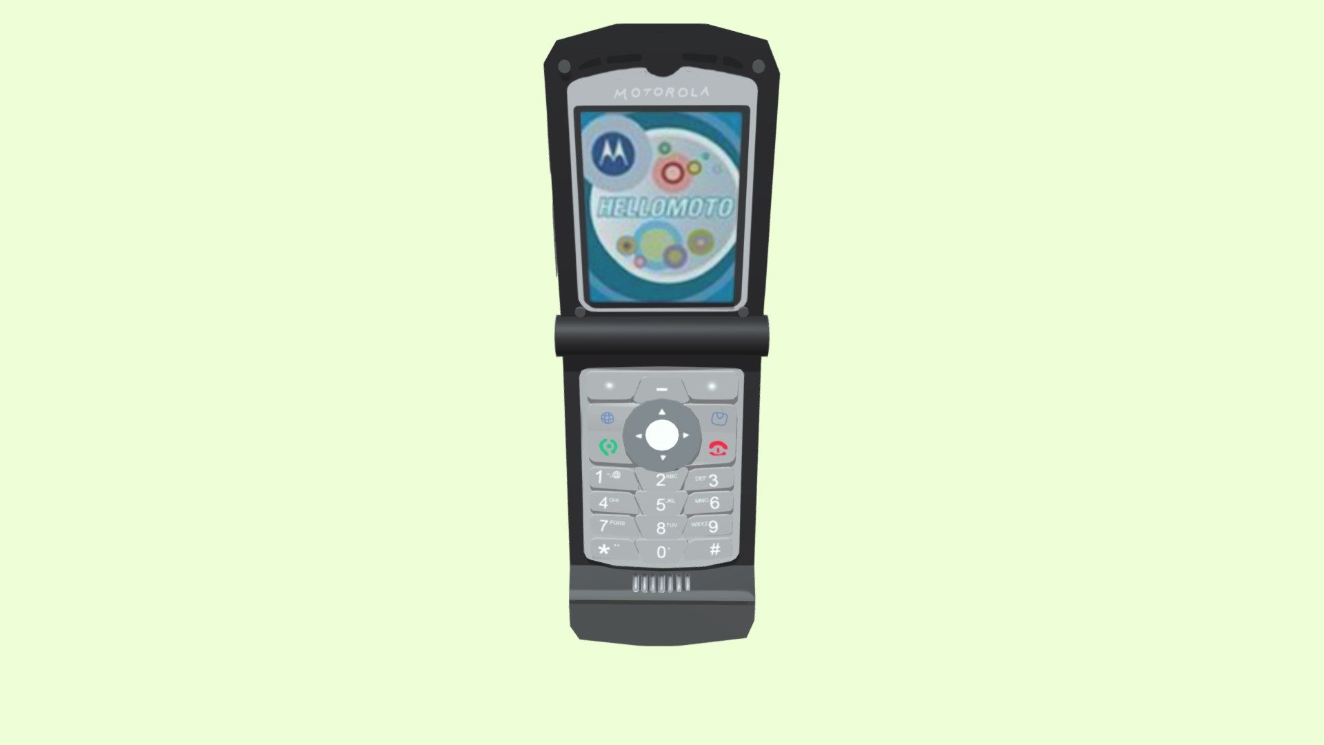 Motorola razr v3 download frei 3d Modell paulahumanesdonoso paulahd 1586695 3D print model - Mito3D