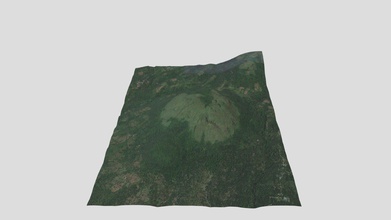 mount masalukot - 3d model erwingabia 42e3cb3 candelaria quezon 50 hectare mostly cogon grassland mt lies within buffer zone banahaw san cristobal both declared protected landscapes 3d print model - Mito3D