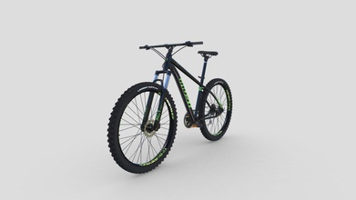 mountain bike - download free 3d model niilo poutanen niilopoutanen 1d9270f 3d print model - Mito3D