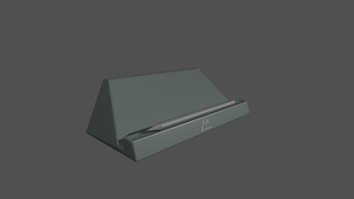 montagne dock - modèle 3d tardiskun 79ef65f possible de tablette 3d print model - Mito3D