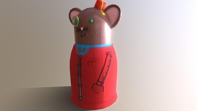 mouse matryoshka doll character model - download free 3d rasendan 5700e1b desgin made freind into classy toy 3d print model - Mito3D