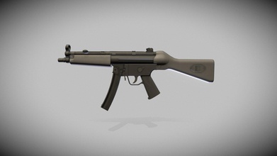 mp5 submachine gun - 3d model scrublord21 704b897 3d print model - Mito3D