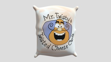 mr twisty's twisted cheese curls - download free 3d model 321 blender 8c3dcc3 3d print model - Mito3D