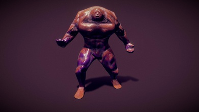 muscle monster sweethome - buy royalty free 3d model diegovega 3ada095 3d print model - Mito3D