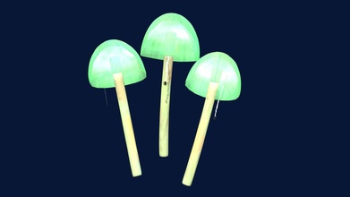 mushrooms lamps - download free 3d model michelanguelo 9b76f4a 3d print model - Mito3D