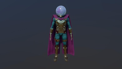 mysterio - 3d model thebears amars77 aa71048 marvel character appeared spiderman far home just wanted know they made it&rsquo s so cool costume more than himself comic books had detail do also many versions costumes have mixed it 3d print model - Mito3D