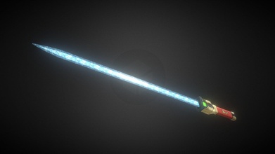 nano sword - download free 3d model green eyesman greeneyesman 5f6f184 3d print model - Mito3D