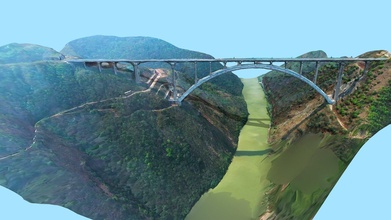 nanpanjiang railway bridge - buy royalty free 3d model libanciel 3d print model - Mito3D