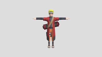 Naruto Salbei download frei 3d Modell ninjatorent13 1613693 3d print model - Mito3D