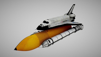 nasa discovery space shuttle - buy royalty free 3d model squir3d 63ea454 high detailed created squir team 3d print model - Mito3D