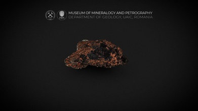 yerli bakır matris 3d model müze mineraloji petrografi uaic mineralogypetrographymuseum 7e060e9 3d print model - Mito3D