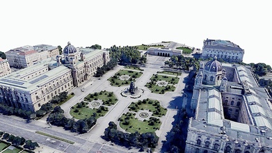natural history museum vienna map landscape - buy royalty free 3d model asen asensio 0debe74 3d print model - Mito3D