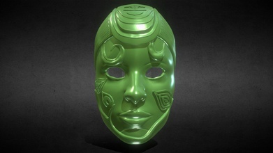 doğal maske 3d Yazdır satın almak telif Bedava model Paburoviii 794059c 3d print model - Mito3D