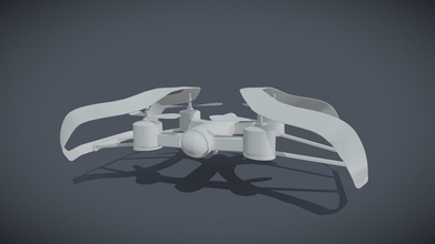 near future drone 3d modello ajmolineri44 f86e3e9 3d print model - Mito3D
