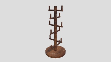 necklace stand - download free 3d model harrycrowe2001 aaf99e5 3d print model - Mito3D