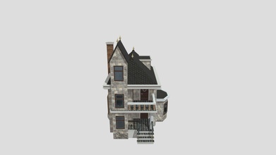 Neo gotisch Haus download frei 3d Modell Tom Galopp Fischer Tomcv 2aa5f2d 3d print model - Mito3D