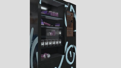 neon vending machine - download free 3d model par0xysmart par0xysm 357ffae 3d print model - Mito3D