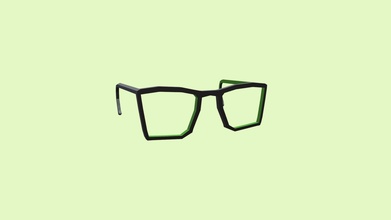 nerd óculos baixar livre 3d modelo cristão walter choro ebd73da 3d print model - Mito3D