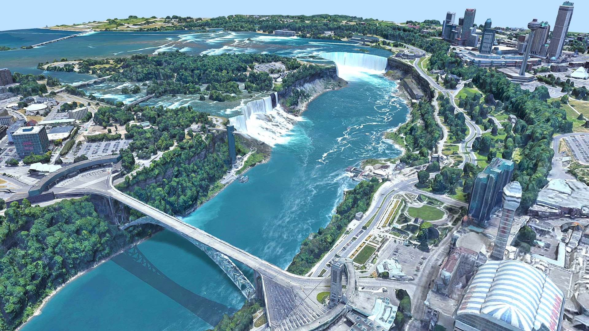 Niagara chutes Canada Etats Unis York acheter royalties libre 3d modèle libanciel 2fba6bb l'eau ontario frontière cascades touristique hydroélectricité 3D print model - Mito3D