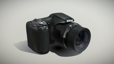 Nikon coolpix l820 köprü dijital kamera satın almak telif Bedava 3d model 3doverstock 013e77c 3d print model - Mito3D