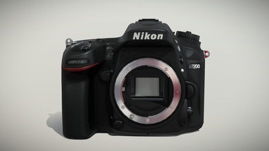 nikon d7200 dslr camera - buy royalty free 3d model 3doverstock dfcd5a1 3d print model - Mito3D