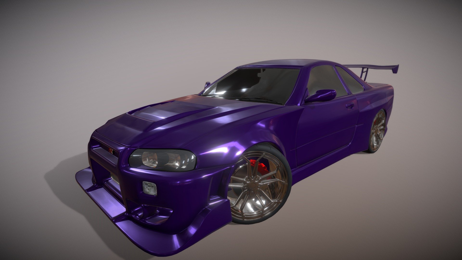 nissan skyline r34 - modelo 3d lorenzo vries basshunt3r 6364e3b paul walker inspirado modificaciones a mi gusto dae examen de alta poli por favor visite artstation hace https wwwartstationcom obras arte r3emam 3D print model - Mito3D