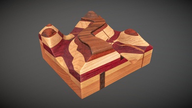 no 90 - geologic block model download free 3d phaneritic 71acc07 cross-cutting relationships & inverted topography features stratified sequence cherry green poplar purpleheart maple cut number structures including normal faults reverse thrust dikes resolving order fun challenge even most seasoned scientist then capped basalt lava flow made black walnut erupted out base small cinder cone shielded underlying rocks erosion eventually resulted development wood kurtis c burmeister etsy shop strainshadowdesigns instagramcom twittercom strainshadow photogrammetric ryan j hollister 3d print model - Mito3D