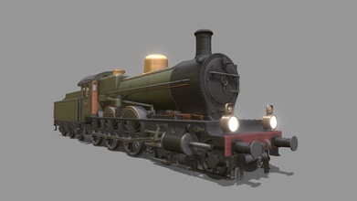 ns 3716 dutch steam locomotive - 3d model musarium ea572e6 3700 class aka &lsquo jumbo&rsquo use printing gauge 1 they sale fully operatable interactive app you control did so many years ago 3d print model - Mito3D