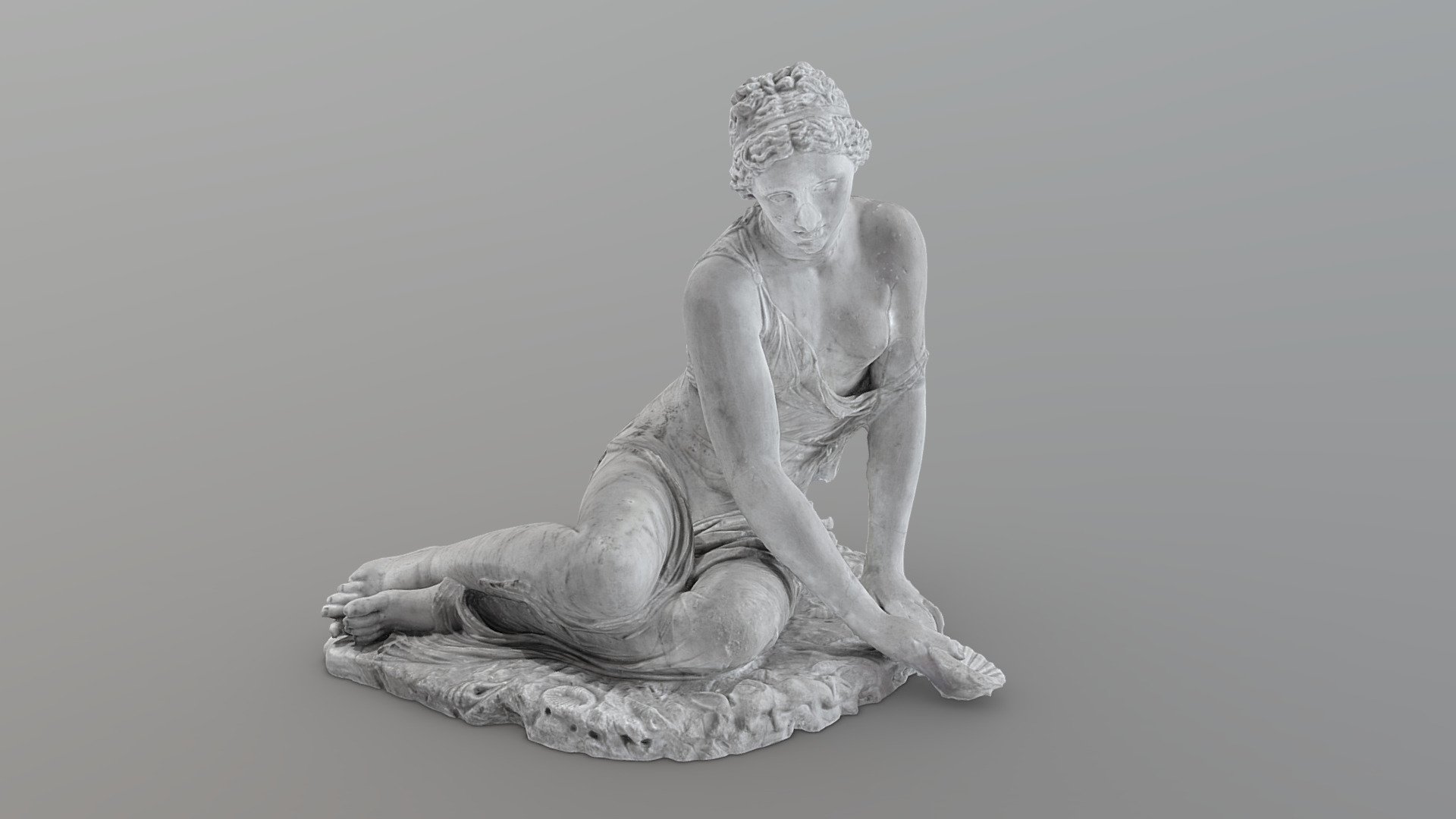 su perisi kabuk fotogrametri satın almak telif Bedava 3d model Nicolas şapşal nicolasdiolez Paris Yunan tarihi Louvre mermer heykel 8k Gerçekliği yakalamak ancient greece fotoğraf taraması Gerçeklik yakalama 3D print model - Mito3D