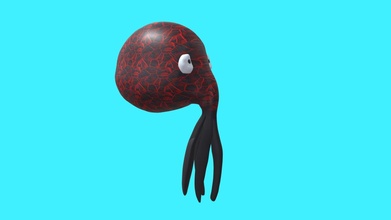 octopus 3d lowpoly animated rigged - buy royalty free model wetbandits 45c178d 3d print model - Mito3D